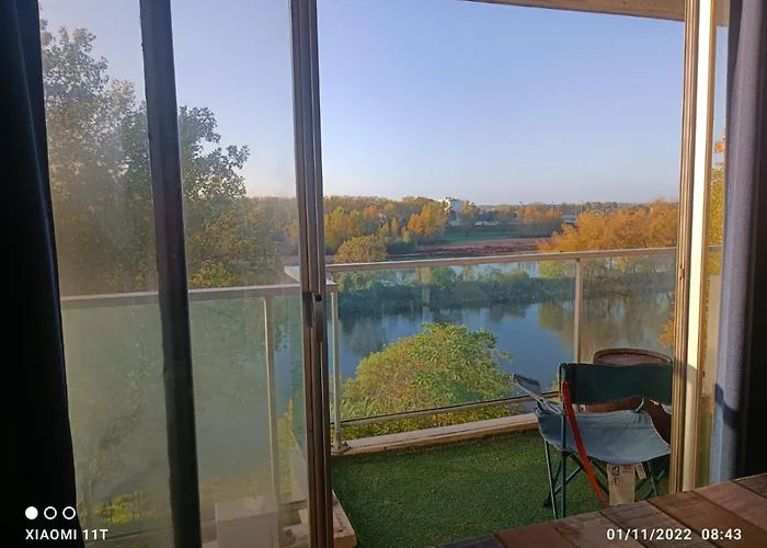 Petit cocon vue sur la Loire avec Place de Parking offerte